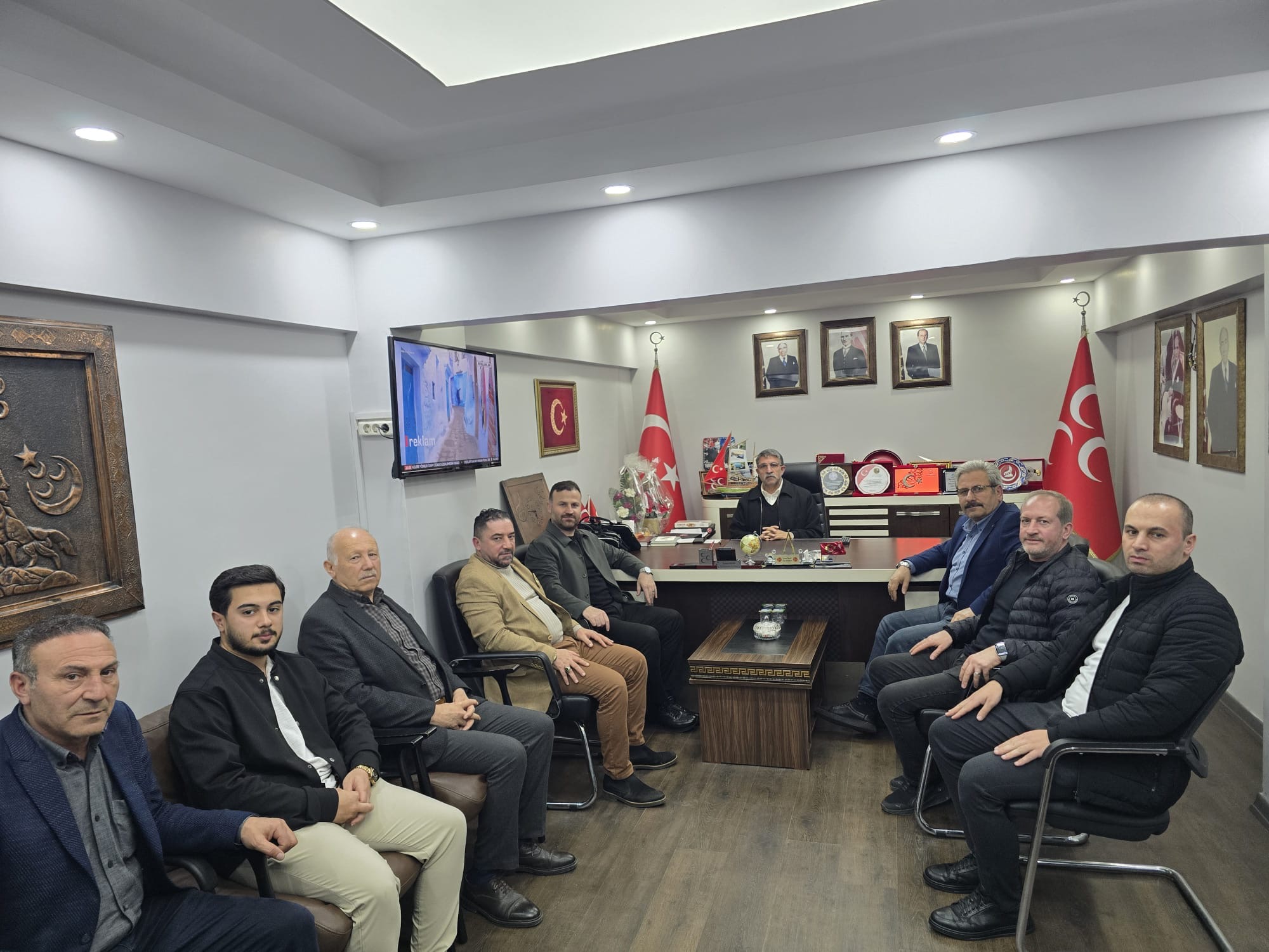 Cumhur İttifakı olarak MHP İlçe Başkanlığımızda bir araya geldik.