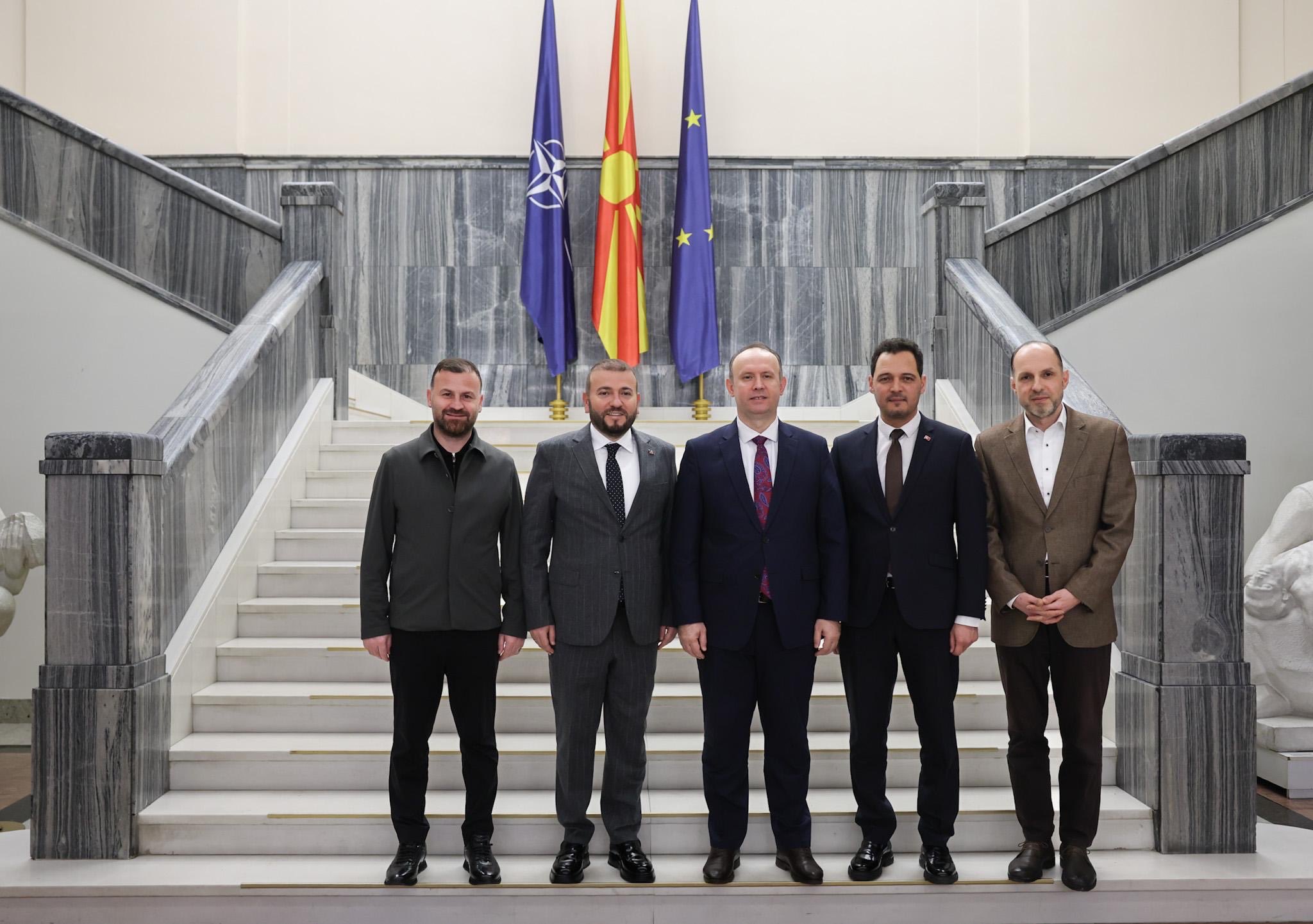 Makedonya Meclis Başkanı Sayın Afrim Gashi’yi ziyaret ettik