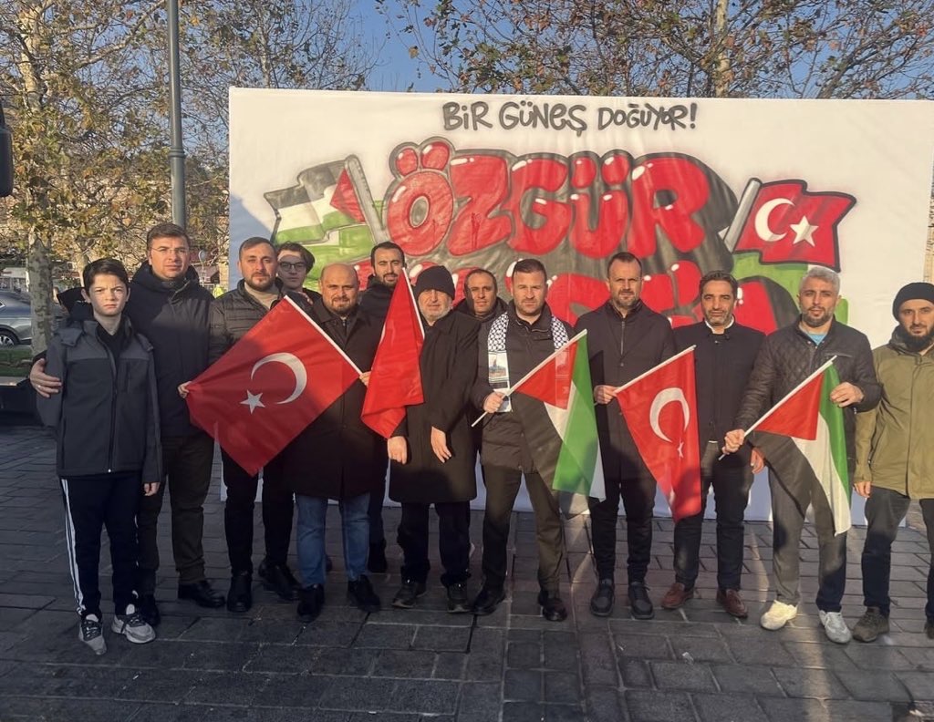 🇹🇷🇵🇸 ❝Sinmiyoruz, susmuyoruz. Filistin’i unutmuyoruz❞