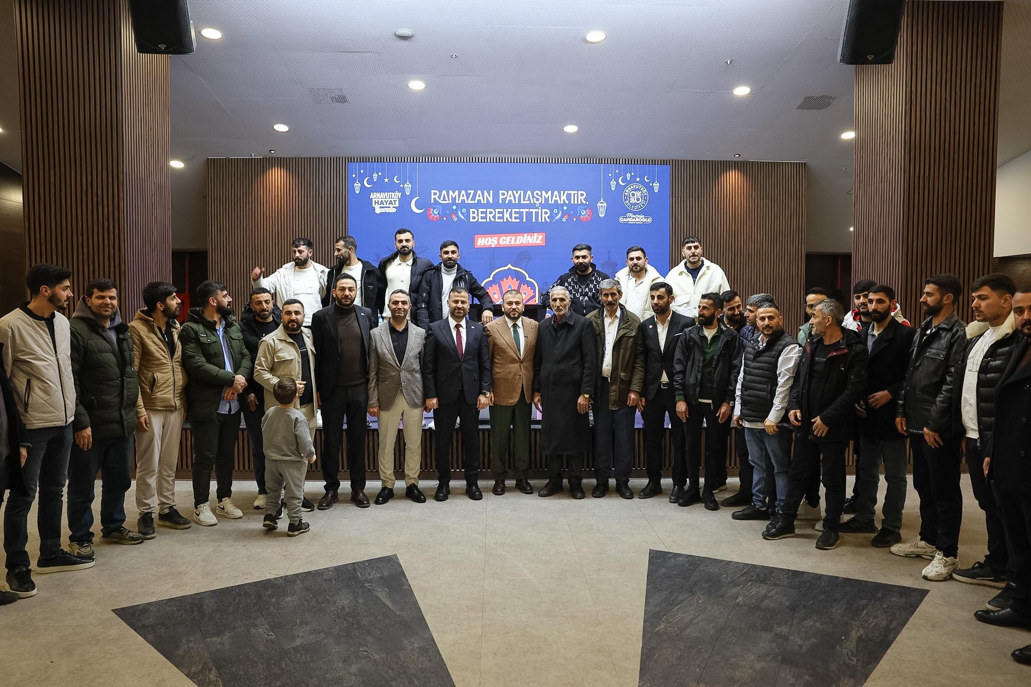 Belediyemiz tarafından düzenlenen Mahalle İftarları Katıldık