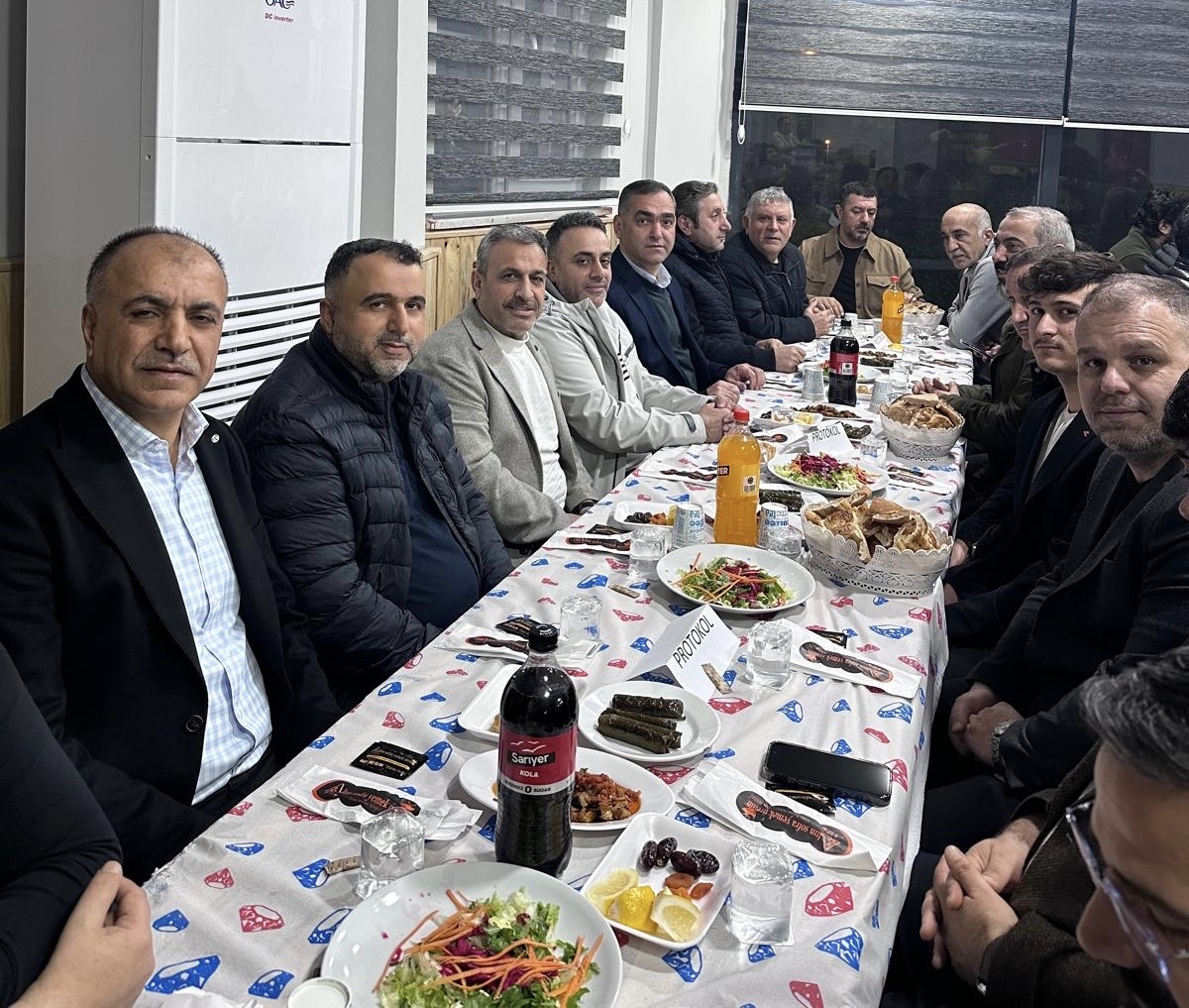 Erzurum Horasan ilçesine bağlı Iğırbığır Köyü Hak Ev Aile Derneği’nin düzenlediği iftar programı