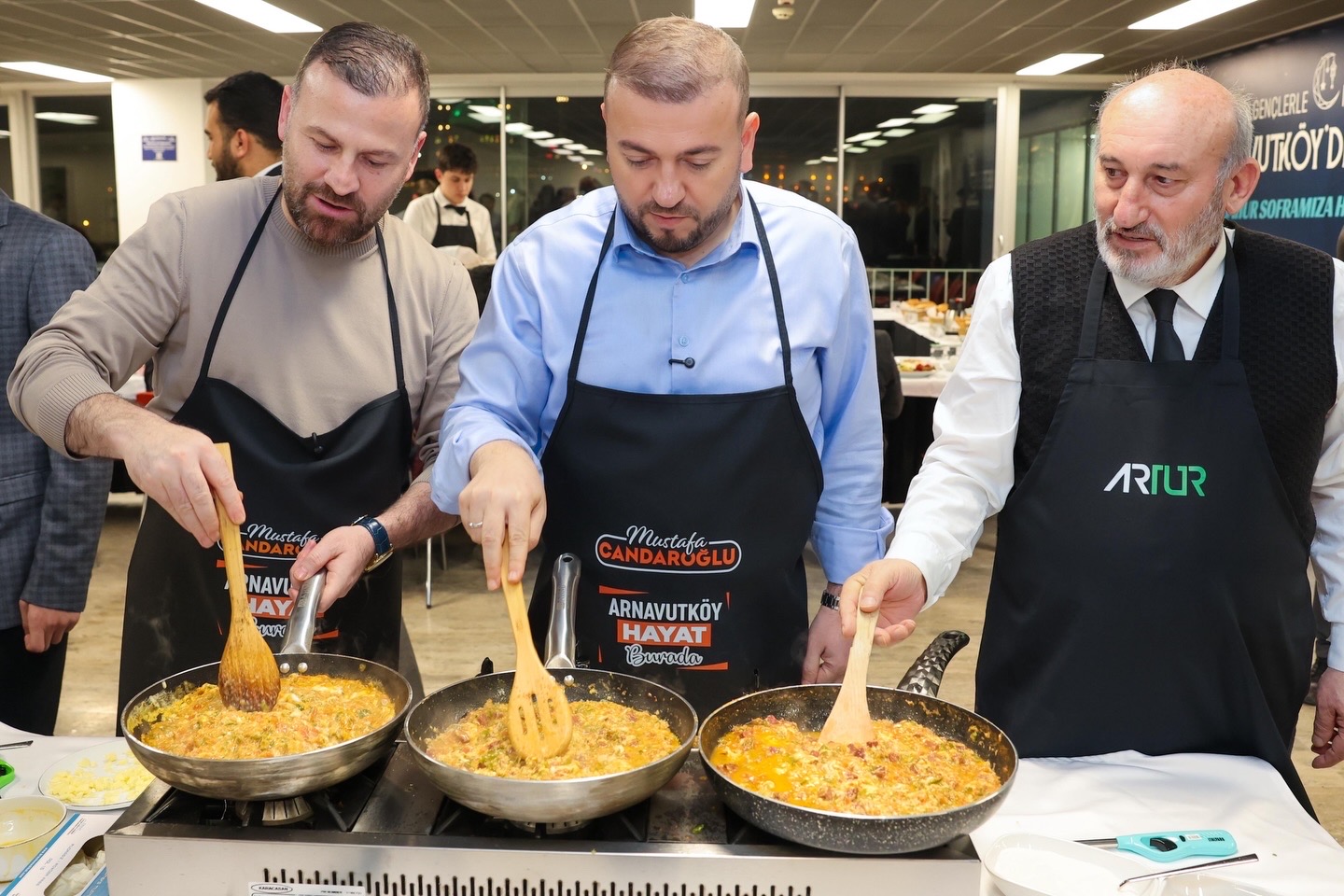 İTO İbrahim Çağlar Anadolu İmam Hatip Lisesi öğrencilerimizle sahur